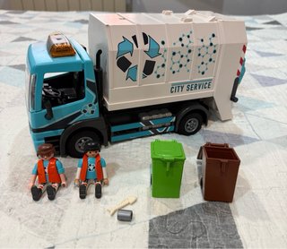 Camión basura Playmobil con luces