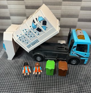 Camión basura Playmobil con luces