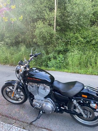 Harley Davidson Sportster Superlow 2012 Negra