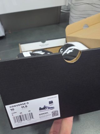 Zapatillas Converse Negras blancas Talla 44 nuevo