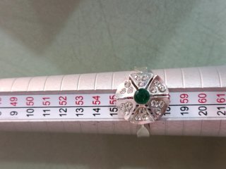 Juego Plata de Ley: Pendientes y Sortija