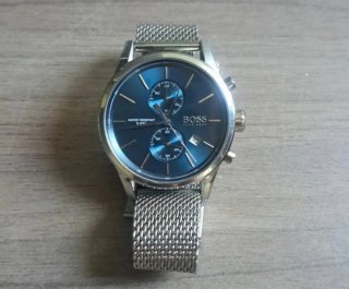 Reloj Hugo Boss Hombre Azul y Plateado