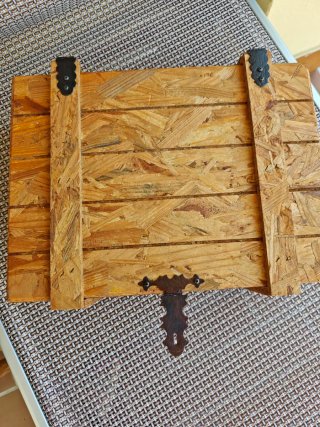Cassa in legno vintage