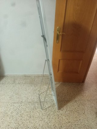 Specchio alto da terra bianco nuovo