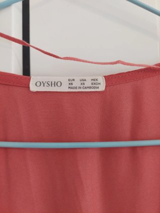 Vestido Oysho Talla XS