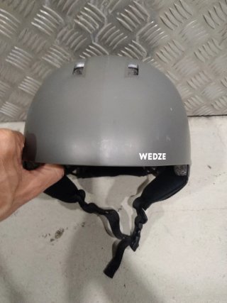 Casco gris mate WEDZE adultos