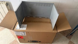 Microondas Zanussi averiado