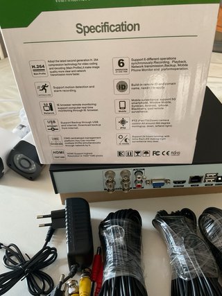 Kit 4 Telecamere Videosorveglianza HD DVR