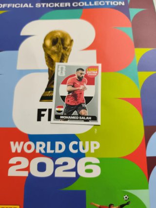 Cromo Extra Mohamed Salah - Mundial 2026