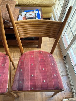 Sillas madera de haya