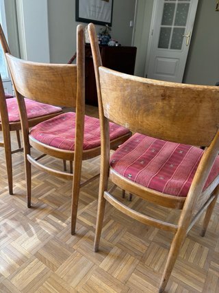 Sillas madera de haya