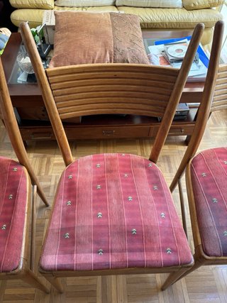 Sillas madera de haya
