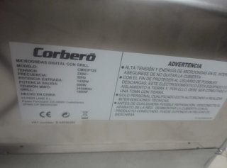 Microondas Corberó