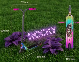 Patinete Bestial Wolf Rocky R12 edición especial