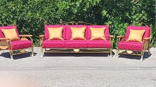 Conjunto Forja Antiguo Hecho a Mano