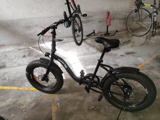Fat Bike Pieghevole WOOW BIKE Total Black