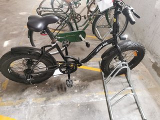 Fat Bike Pieghevole WOOW BIKE Total Black
