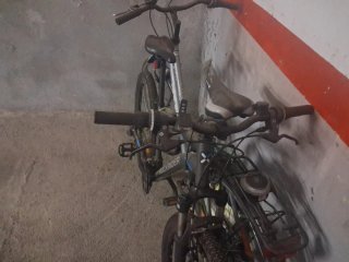 Bicicleta Rockrider Gris