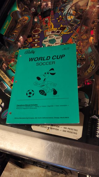 Pinball World Cup Soccer 94 Bally