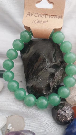Pulsera Aventurina Natural 10mm