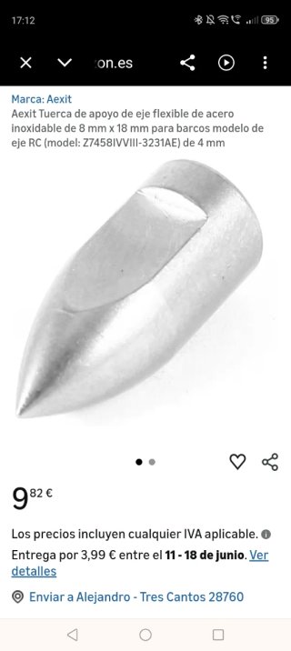 3 PIEZA DE APOYO RC