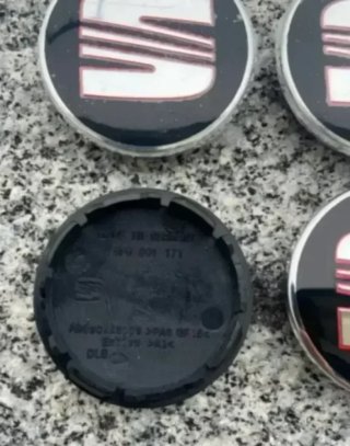 TAPABUJES RUEDA LLANTA SEAT LEON IBIZA CUPRA 56MM