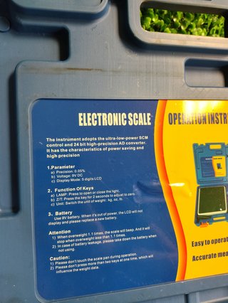 Báscula Electrónica Portátil