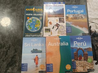 Lote Guías de Viaje Lonely Planet y Nueva Zelanda