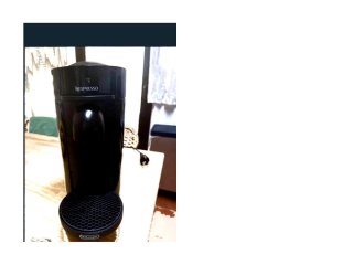 Cafetera Nespresso Vertuo DeLonghi + capsulas