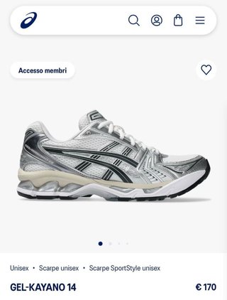 Asics GEL-KAYANO 14 Scarpe SportStyle Unisex