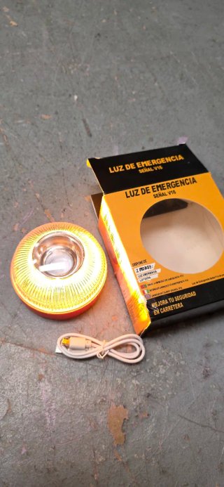 Luz de Emergência V16 Sinalização