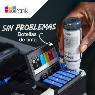 Botella Tinta Epson 114 EcoTank Gris