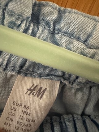 Bermudas vaqueras H&M 18 meses