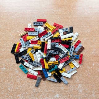 LEGO lote 110 piezas planas 1x3 id 3623