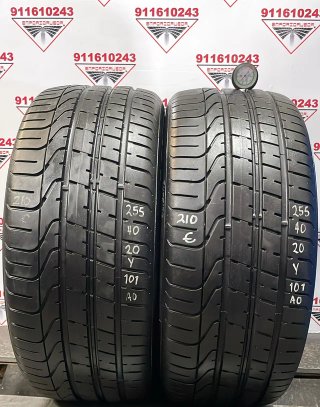 255 40 20 Y PIRELLI RUEDA AL 90% VIDA UTIL