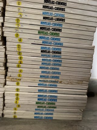 Colección 70 tomos novelas y cuentos serie especial