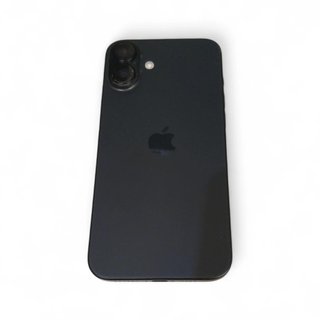 IPHONE 16 PLUS NEGRO 128GB 100% SALUD DE BATERÍA + CAJA + FUNDA