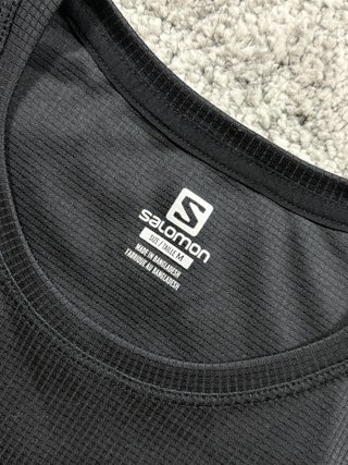 Camiseta técnica Salomon trail negra M