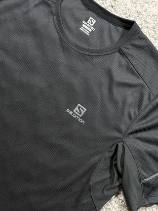 Camiseta técnica Salomon trail negra M