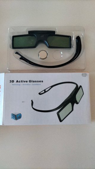4 Gafas 3D Activas BT