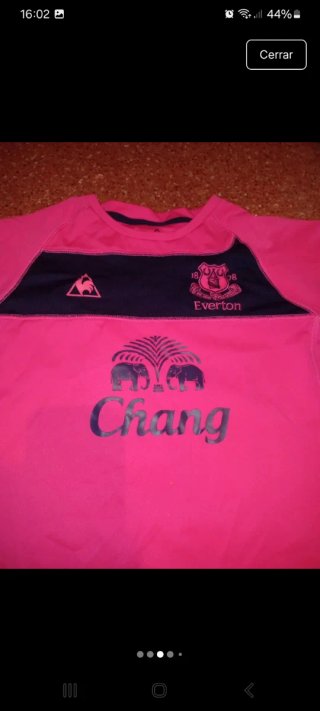 Camiseta Everton 2010/11 Talla S cahill