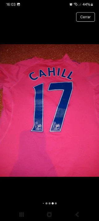 Camiseta Everton 2010/11 Talla S cahill