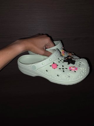 Crocs Classic Floral Cut Out Talla 37-38 (24cm)