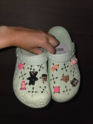 Crocs Classic Floral Cut Out Talla 37-38 (24cm)