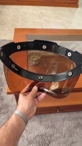 Visera Burbuja Casco Jet Clásico DUCATI
