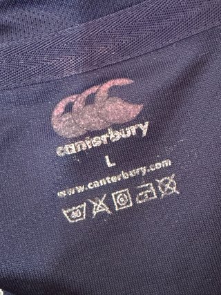 Camiseta Rugby Canterbury Hombre Talla L Azul