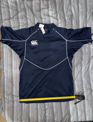Camiseta Rugby Canterbury Hombre Talla L Azul