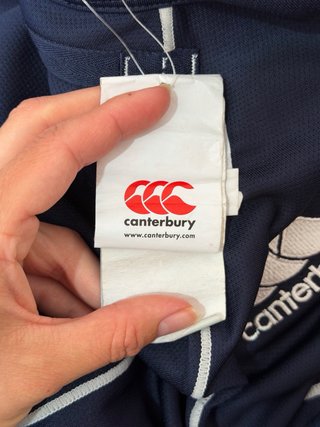 Camiseta Rugby Canterbury Hombre Talla L Azul