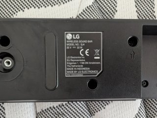 Barra de Sonido LG SJ4 Negra