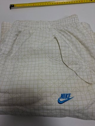 Bañador Nike Air Max Cuadros Blanco